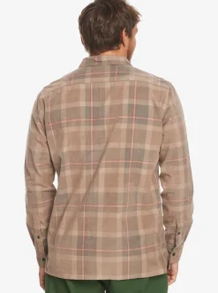 Quiksilver Oakenhead Long Sleeve Shirt Fossil Oakenhead Outlet