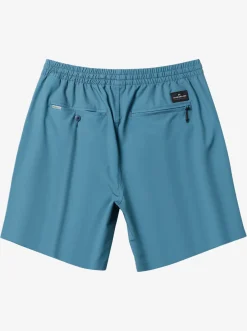 Quiksilver Ocean Elastic Waist 18" Amphibian Shorts Aegean Blue Cheap