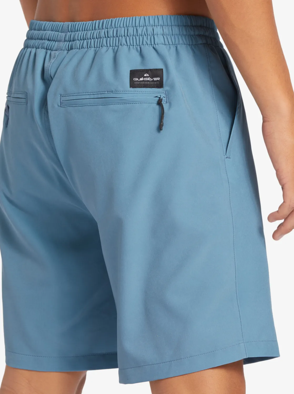 Quiksilver Ocean Elastic Waist 18" Amphibian Shorts Aegean Blue Cheap