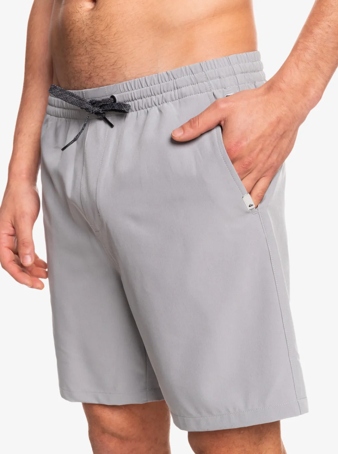 Quiksilver Ocean Elastic Waist 18" Amphibian Shorts Sleet Online