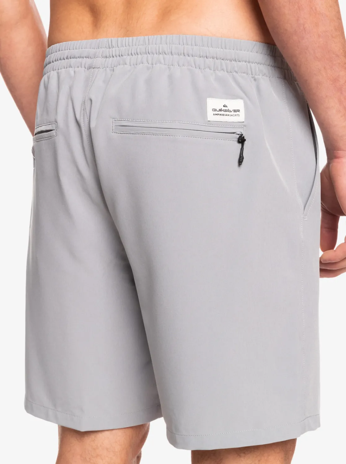 Quiksilver Ocean Elastic Waist 18" Amphibian Shorts Sleet Online