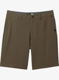Quiksilver Ocean Union Amphibian 20" Hybrid Shorts Major Brown Cheap