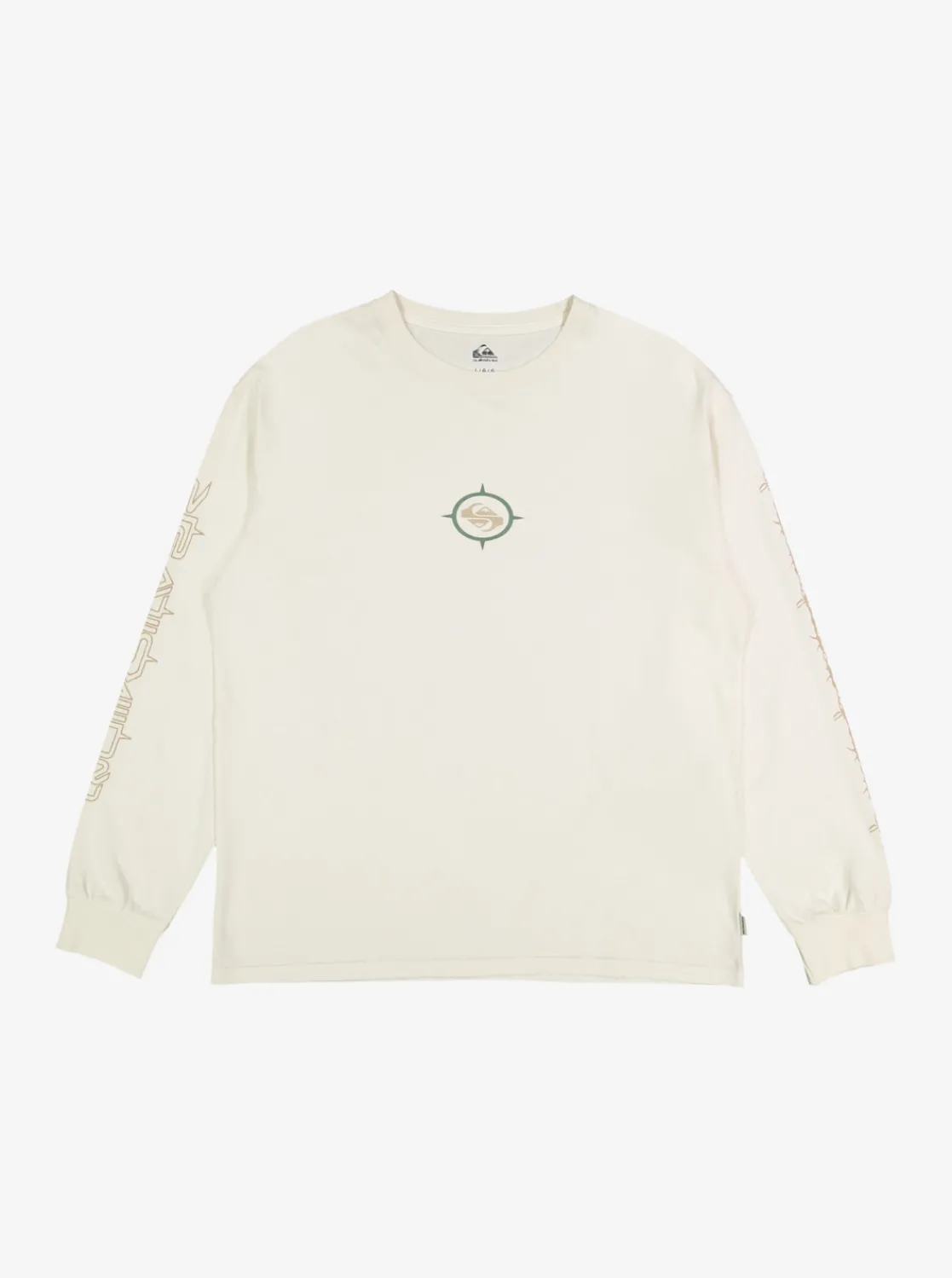 Quiksilver Off Grid Long Sleeve T-Shirt Snow White Best Sale