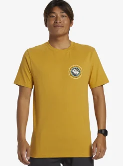 Quiksilver Omni Circle T-Shirt Mustard Best