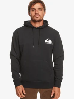 Quiksilver Omni Logo Hoodie Black Discount