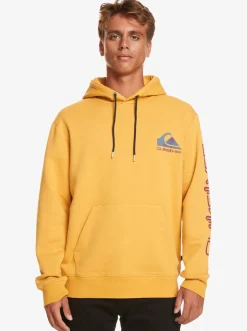 Quiksilver Omni Logo Hoodie Mustard New
