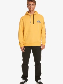 Quiksilver Omni Logo Hoodie Mustard New