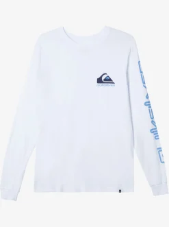 Quiksilver Omni Logo Long Sleeve T-Shirt White Best