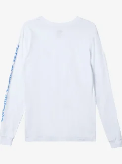 Quiksilver Omni Logo Long Sleeve T-Shirt White Best