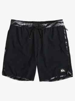 Quiksilver Omni Scallop 17" Amphibian Boardshorts Black Best