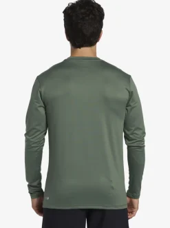 Quiksilver Omni Session Long Sleeve Upf 50 Surf T-Shirt Laurel Wreath Online