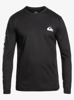 Quiksilver Omni Session Long Sleeve Upf 50 Surf T-Shirt Black Best