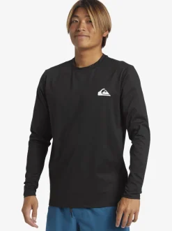 Quiksilver Omni Session Long Sleeve Upf 50 Surf T-Shirt Black Best
