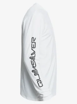 Quiksilver Omni Session Long Sleeve Upf 50 Surf T-Shirt White Best Sale