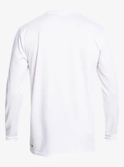 Quiksilver Omni Session Long Sleeve Upf 50 Surf T-Shirt White Best Sale