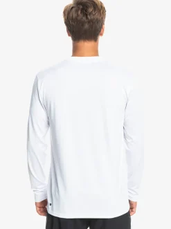 Quiksilver Omni Session Long Sleeve Upf 50 Surf T-Shirt White Best Sale
