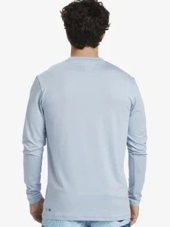 Quiksilver Omni Session Long Sleeve Upf 50 Surf T-Shirt Celestial Blue Fashion