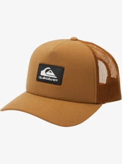 Quiksilver Omnipotent Snapback Hat Bone Brown Flash Sale