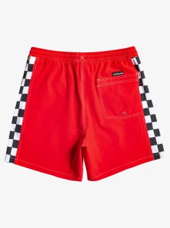 Quiksilver Original Arch 17" Volleys High Risk Red Hot