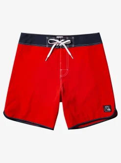 Quiksilver Original Scallop 18" Boardshorts High Risk Red Fashion