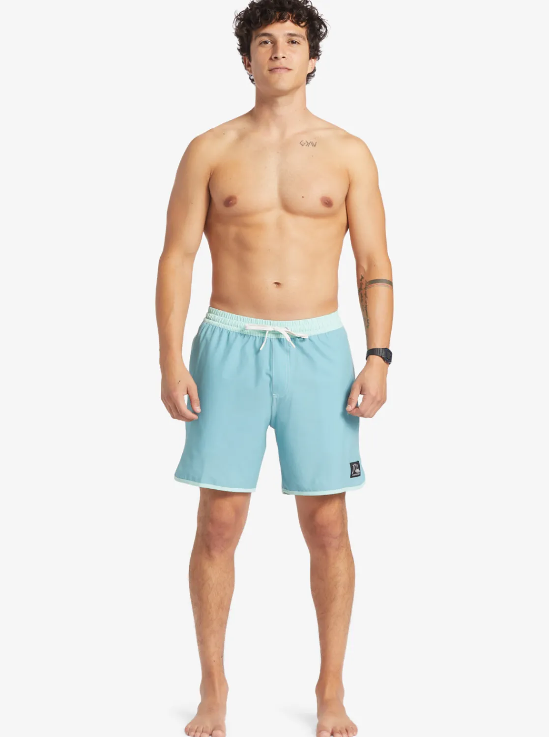 Quiksilver Original Scallop 17" Volleys Reef Waters Shop