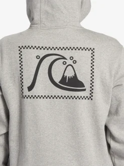 Quiksilver Original Zip-Up Sweatshirt Athletic Heather Cheap