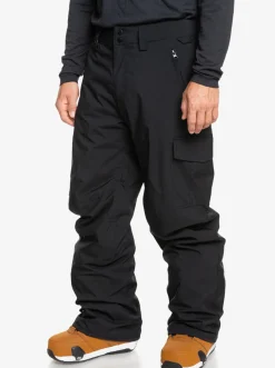 Quiksilver Porter Insulated Snow Pants True Black Discount