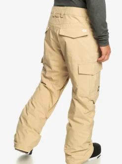 Quiksilver Porter Insulated Snow Pants Pale Khaki Cheap
