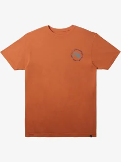 Quiksilver Protect Our Playground T-Shirt Copper Tan Hot