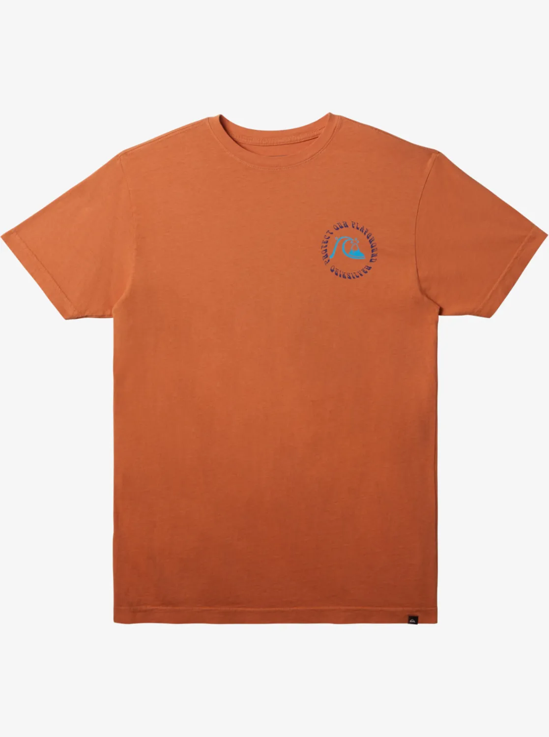 Quiksilver Protect Our Playground T-Shirt Copper Tan Hot