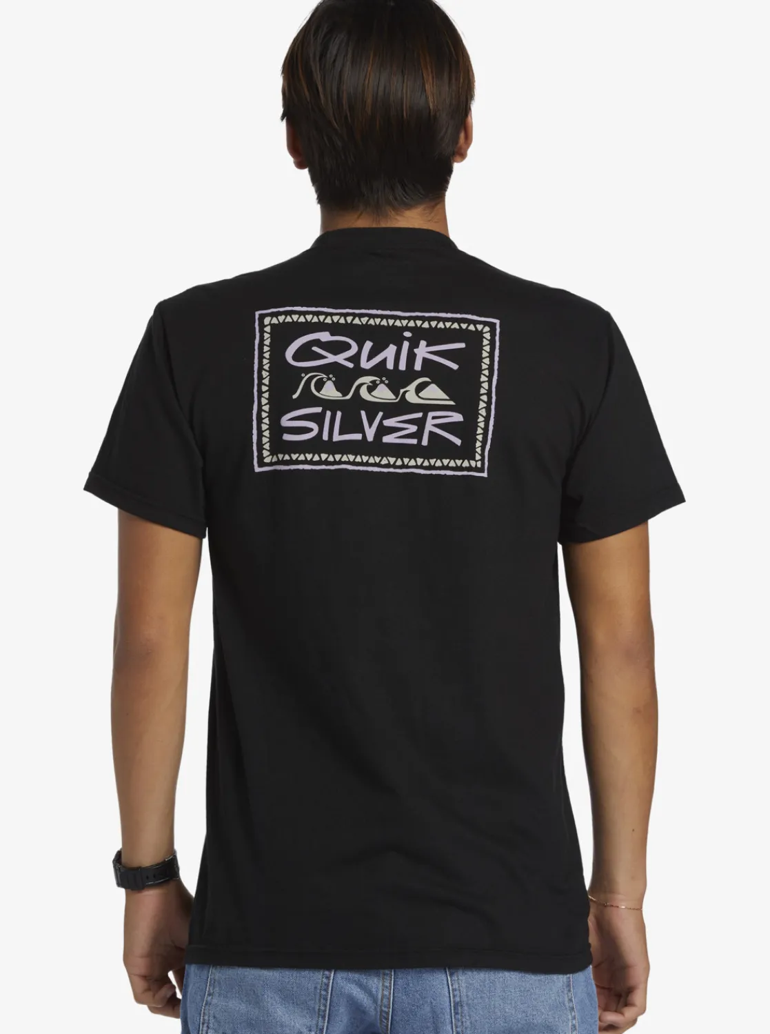 Quiksilver Quik Frame T-Shirt Black Hot