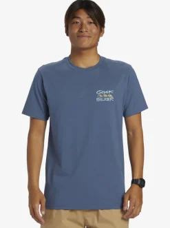 Quiksilver Quik Frame T-Shirt Bering Sea Cheap