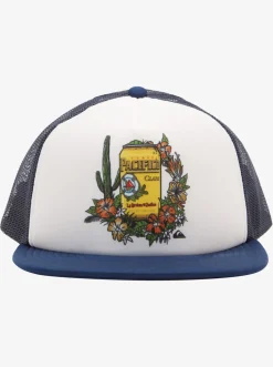 Quiksilver X Pacifico Point Break Trucker Hat White Fashion
