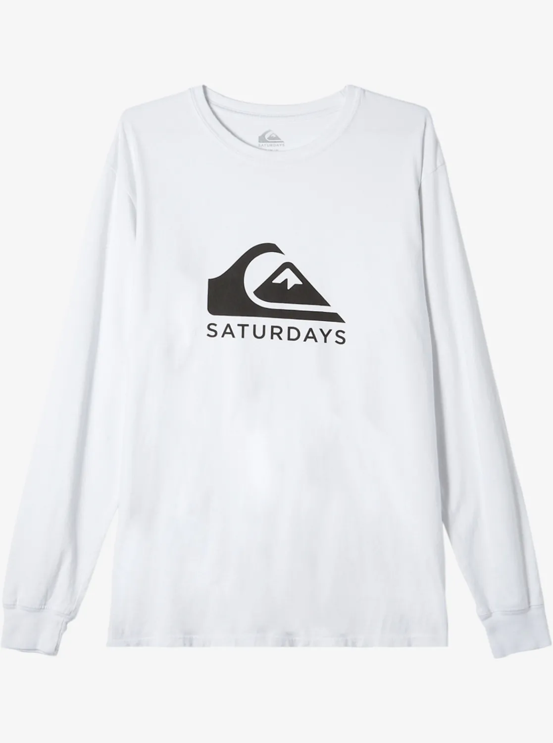 Quiksilver X Saturdays Nyc Graphic Long Sleeve T-Shirt White Store