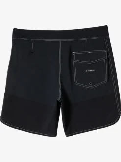 Quiksilver X Saturdays Nyc Highline Scallop 18" Boardshorts Black Outlet