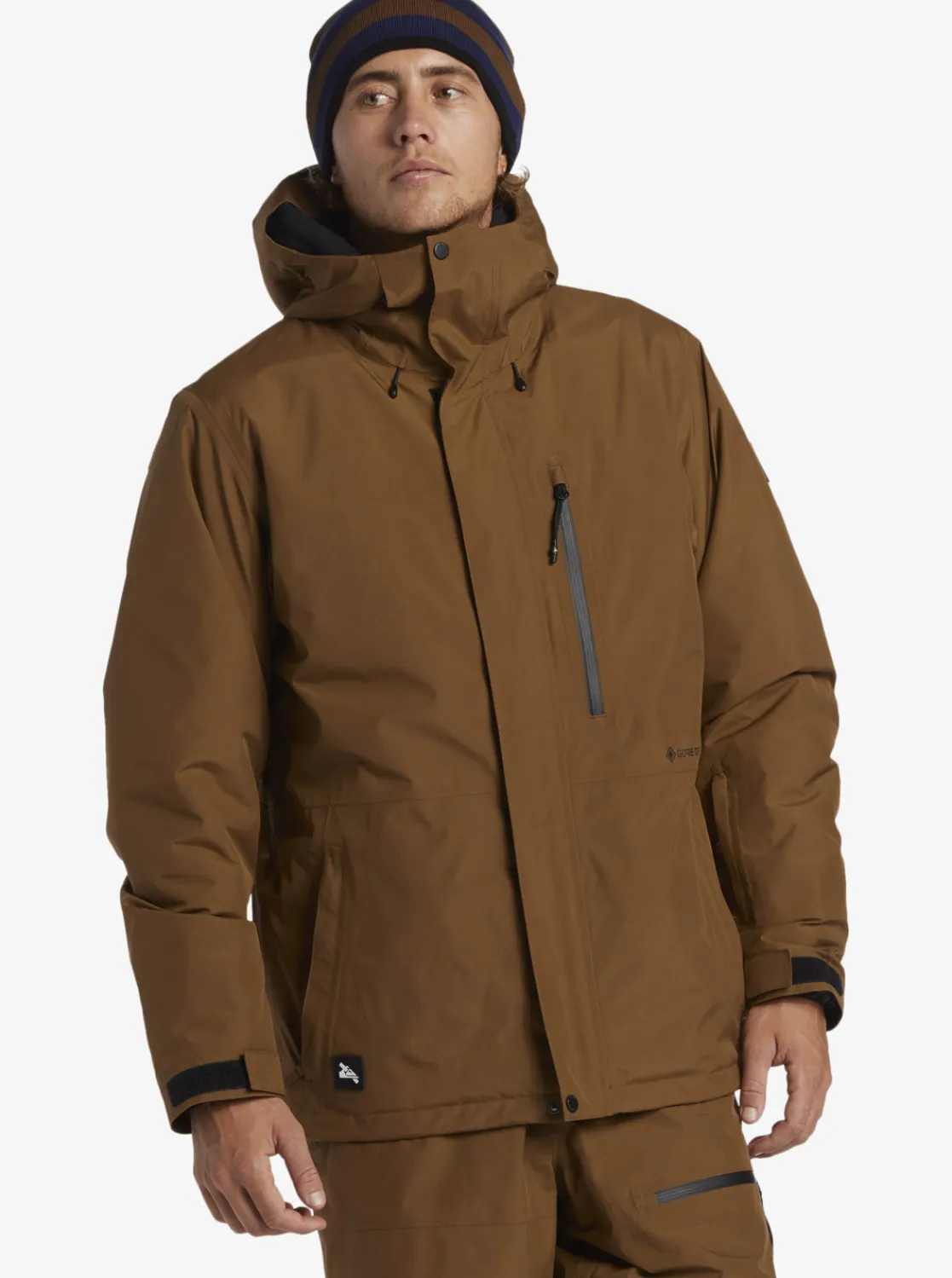Quiksilver X Saturdays Nyc Technical Snow Jacket Sepia Online