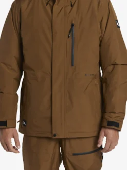 Quiksilver X Saturdays Nyc Technical Snow Jacket Sepia Online