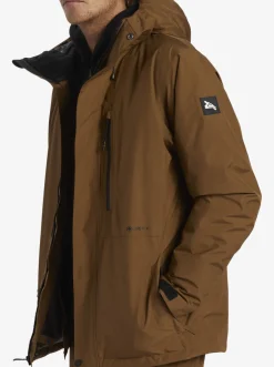 Quiksilver X Saturdays Nyc Technical Snow Jacket Sepia Online