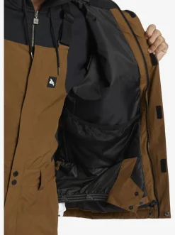 Quiksilver X Saturdays Nyc Technical Snow Jacket Sepia Online