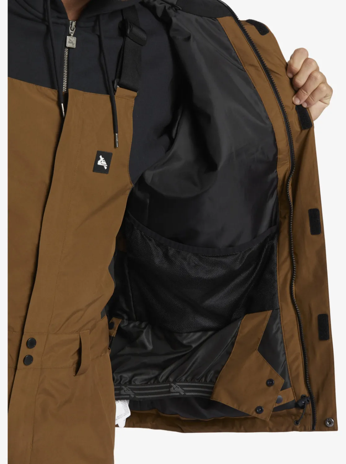 Quiksilver X Saturdays Nyc Technical Snow Jacket Sepia Online