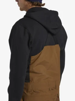 Quiksilver X Saturdays Nyc Technical Snow Bib Pants Sepia Best Sale
