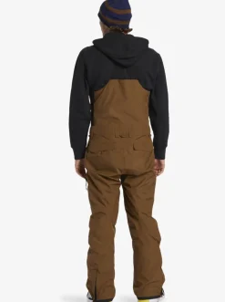 Quiksilver X Saturdays Nyc Technical Snow Bib Pants Sepia Best Sale