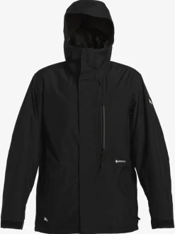 Quiksilver X Saturdays Nyc Technical Snow Jacket Black Cheap