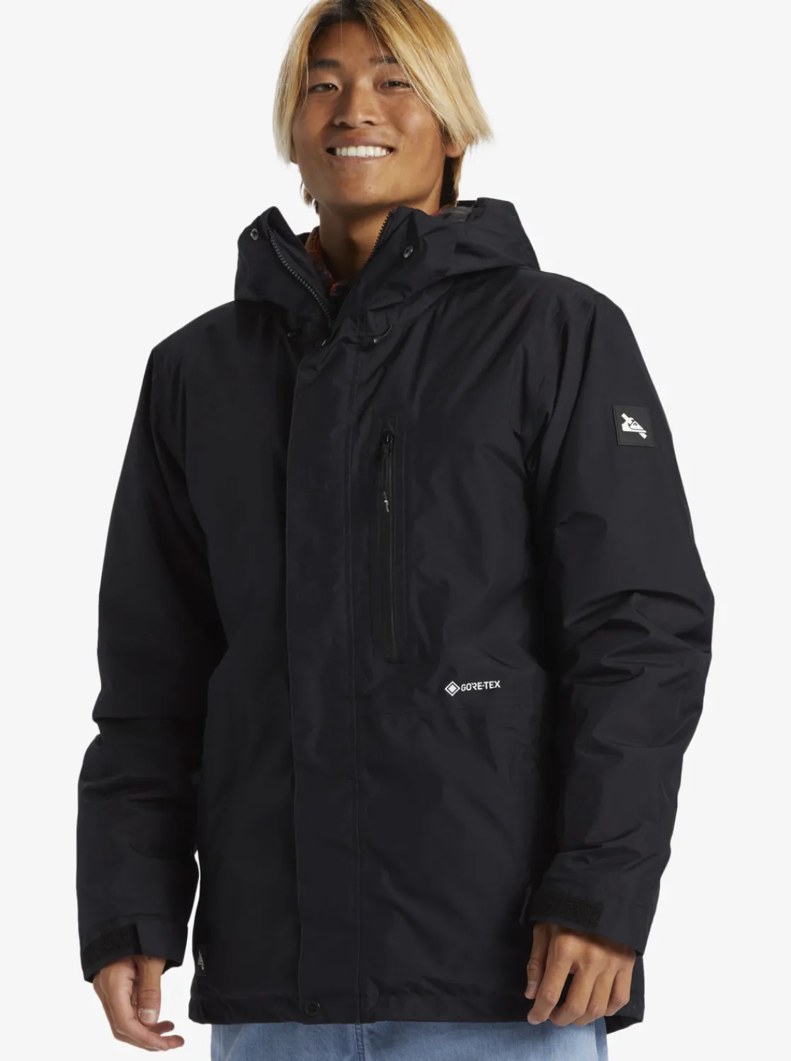 Quiksilver X Saturdays Nyc Technical Snow Jacket Black Cheap