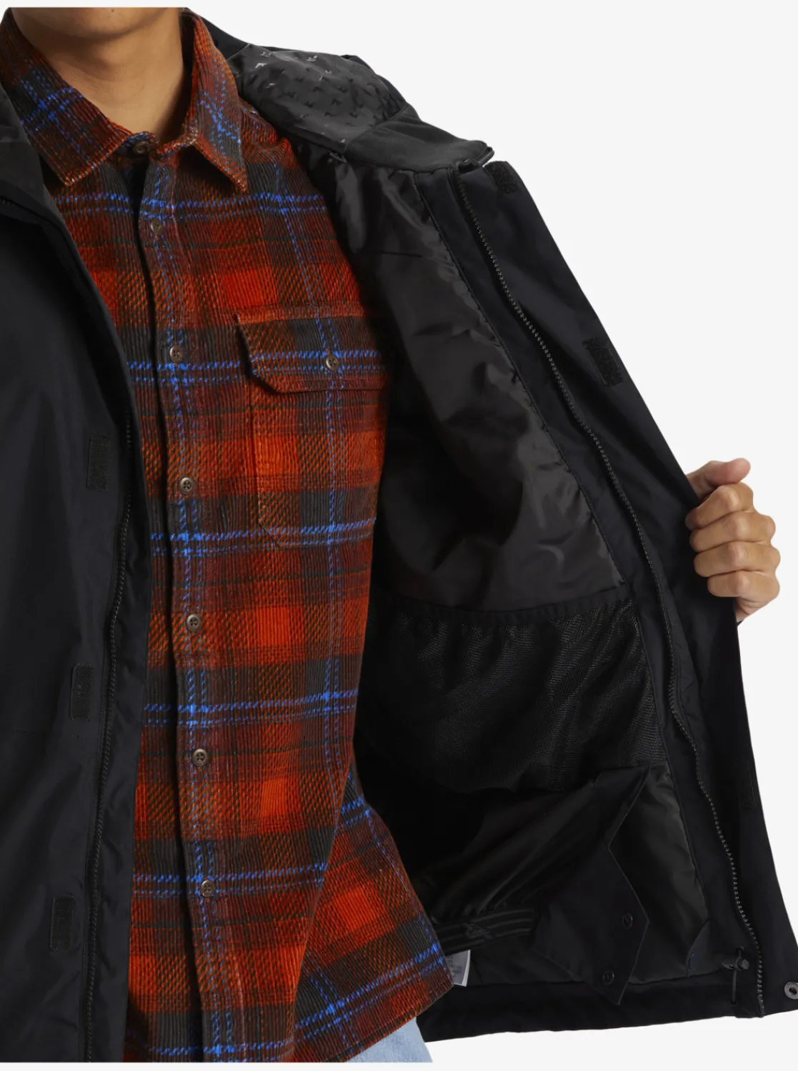 Quiksilver X Saturdays Nyc Technical Snow Jacket Black Cheap