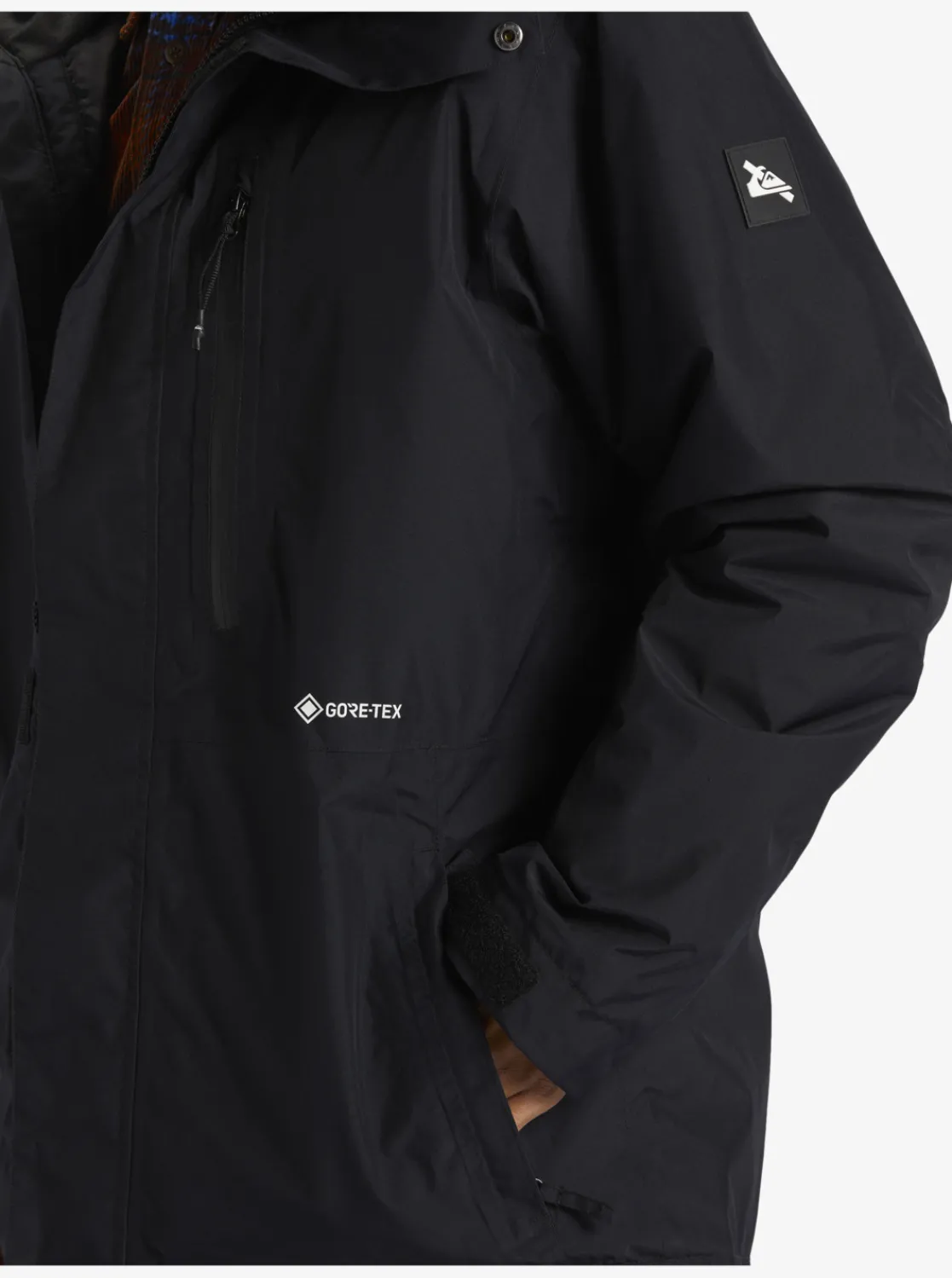 Quiksilver X Saturdays Nyc Technical Snow Jacket Black Cheap