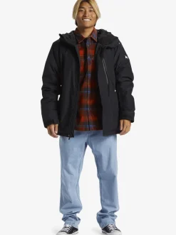 Quiksilver X Saturdays Nyc Technical Snow Jacket Black Cheap