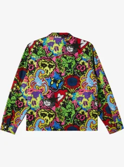 Quiksilver X Saturdays Nyc Cotton Zip-Up Jacket Black New