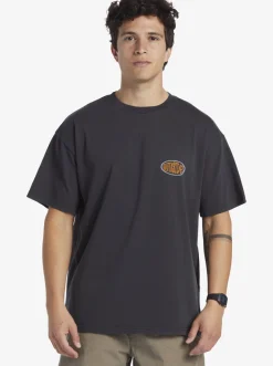 Quiksilver Real Surfin T-Shirt Black Hot