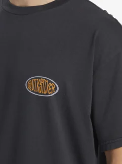 Quiksilver Real Surfin T-Shirt Black Hot